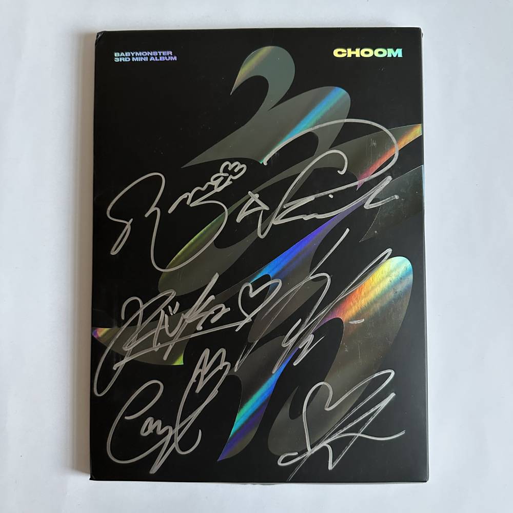 NOT FOR SALE PROMO ALBUM] BABYMONSTER SIGNED 3RD MINI ALBUM 'CHOOM